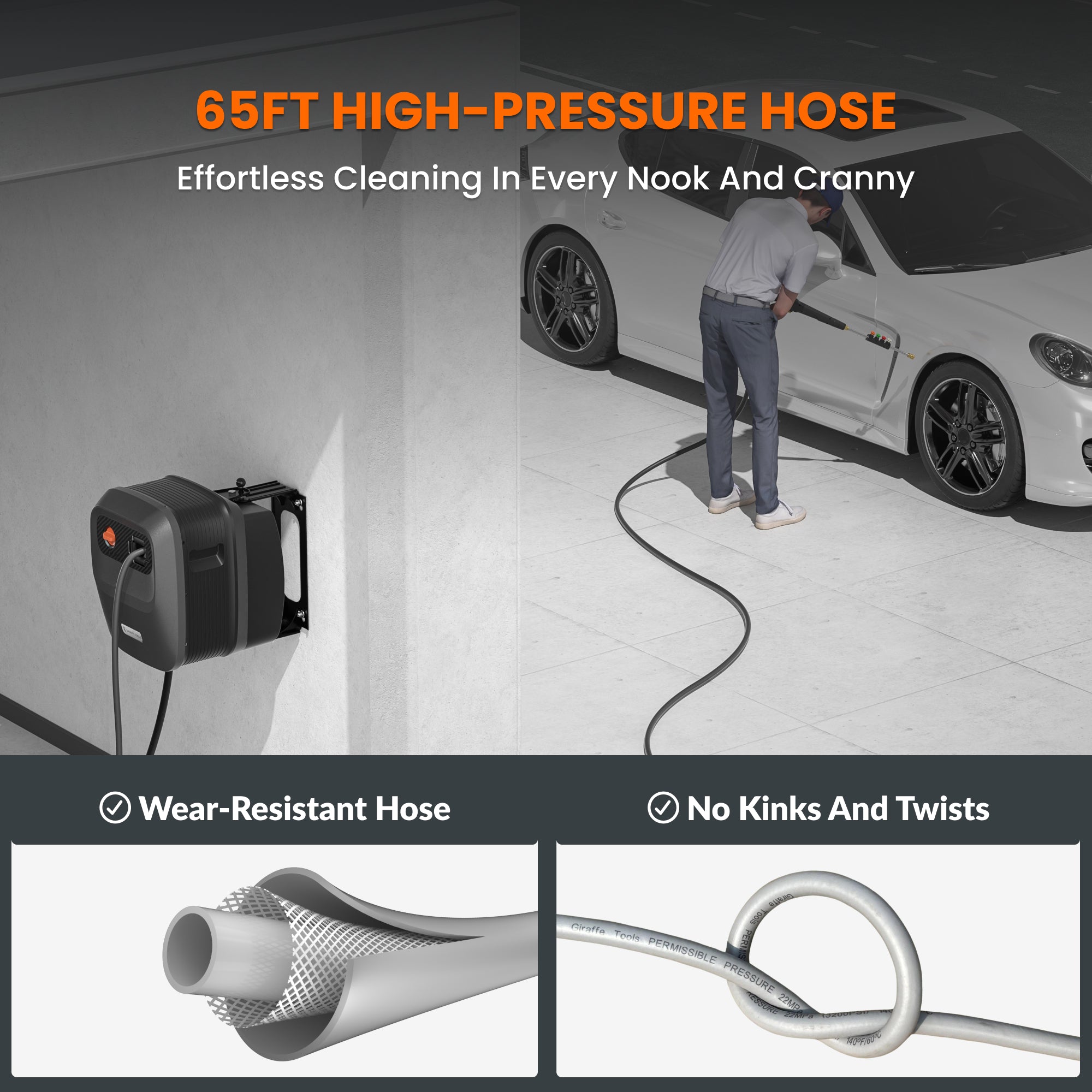 Giraffe Tools Pressure Washer G20 Features