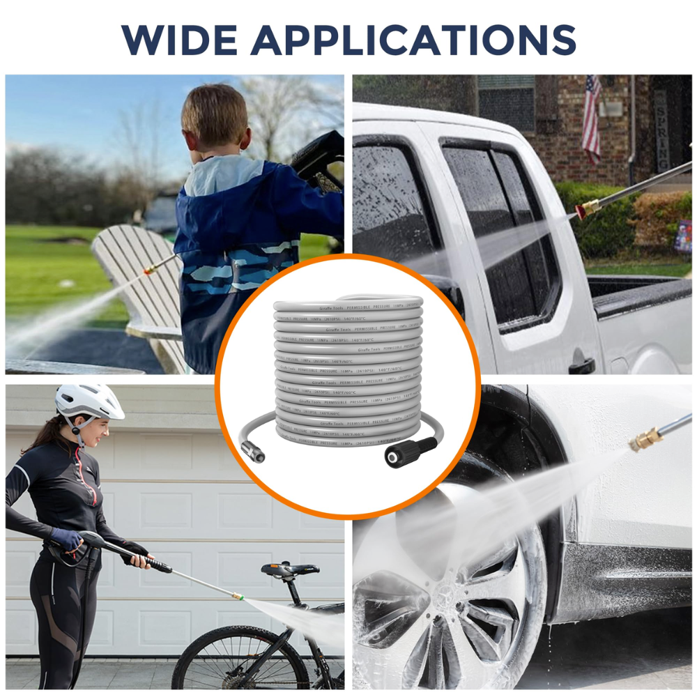 Replacement Pressure Washer Hose for Grandfalls Pro and Plus+ ONLY