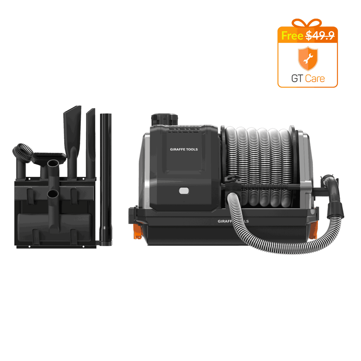 Grandstorm Retractable Vacuum Cleaner Features