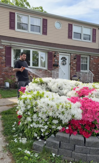 Giraffe Tools Ground-Mounted Retractable Hose Reel