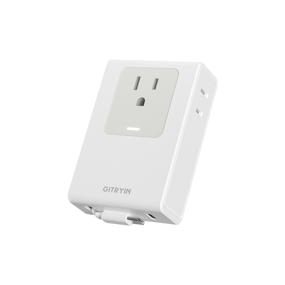 Gitryin Retractable Travel Adapter 5-in-1 Charger