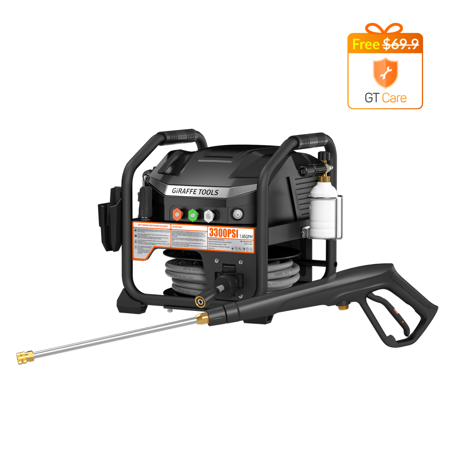 リール osaosa222/POWERSURF Crossfalls Retractable Pressure Washer Max | Giraffe Tools