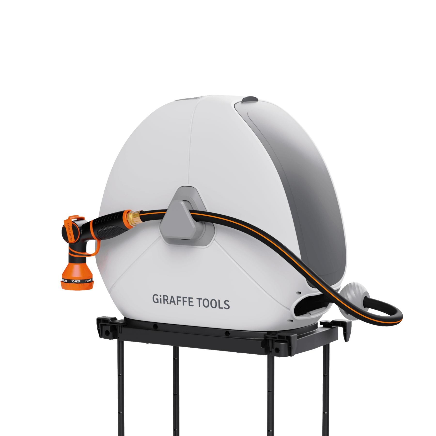 Ground-Mounted Retractable Hose Reel 82ft-130ft