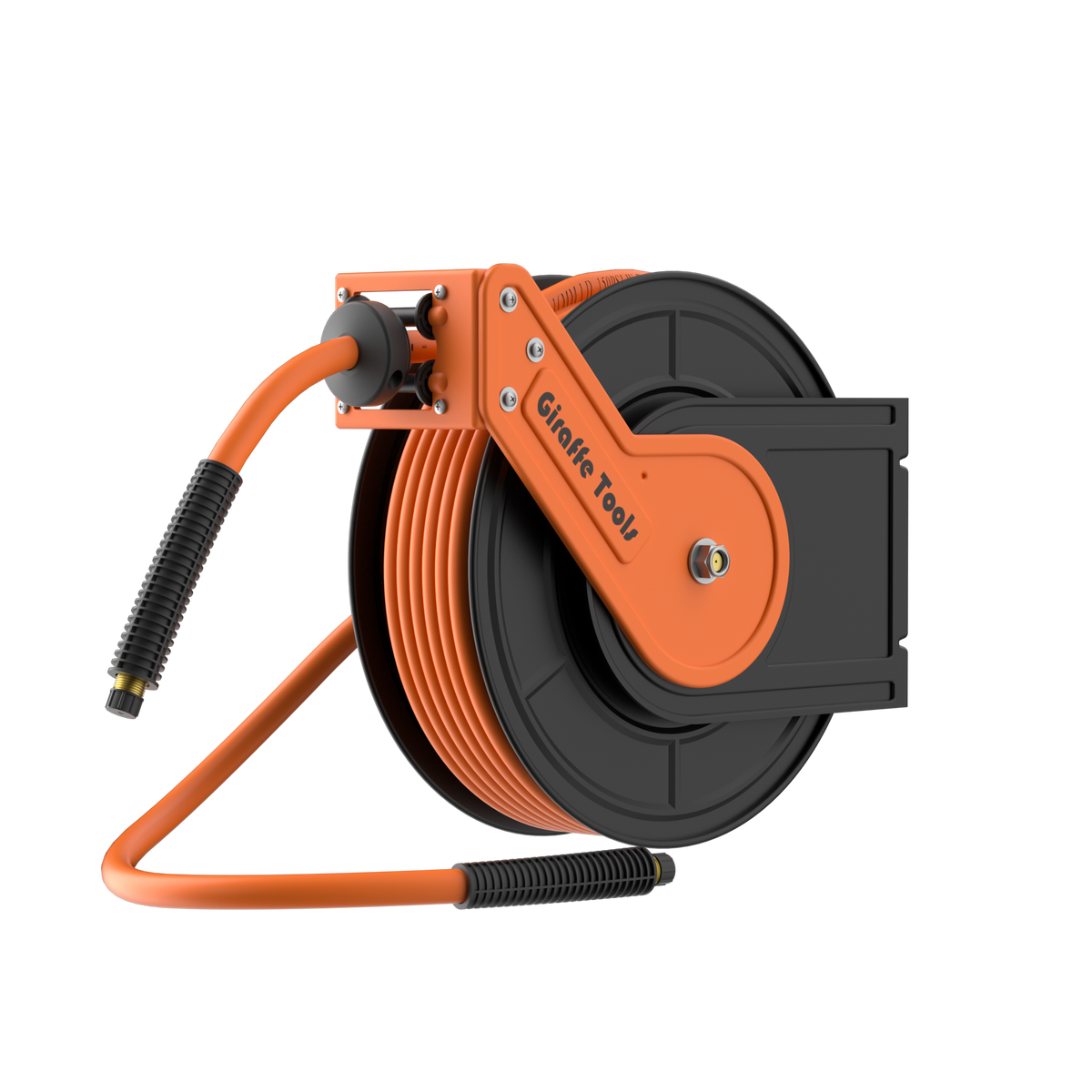 Retractable Air Hose Reel-Alloy Steel Reel-3/8in-50ft