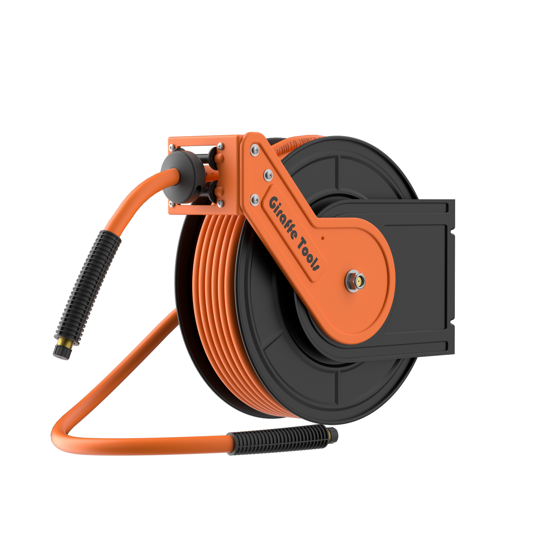 Retractable Air Hose Reel-Alloy Steel Reel-3/8in-50ft