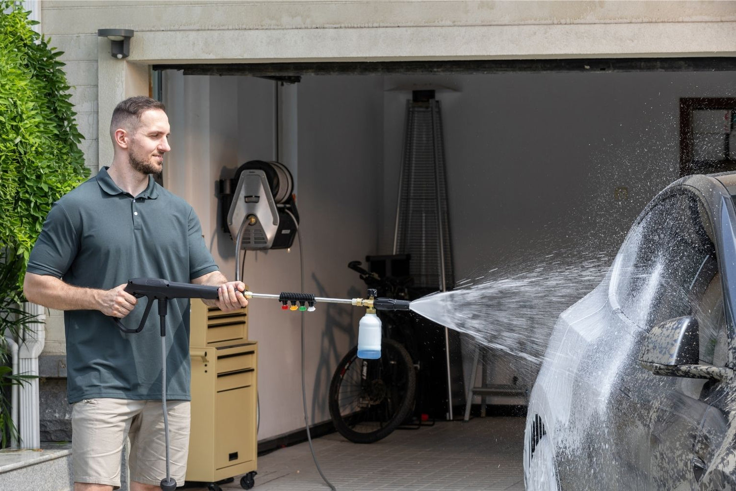 18 Wall Mounted Pressure Washer Uses Around the Home