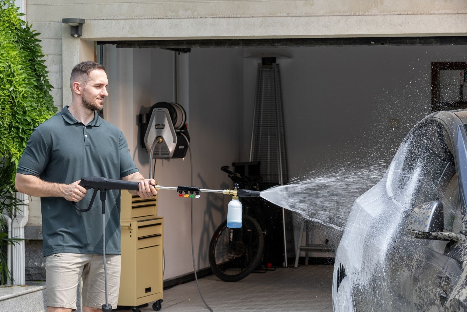 18 Wall Mounted Pressure Washer Uses Around the Home