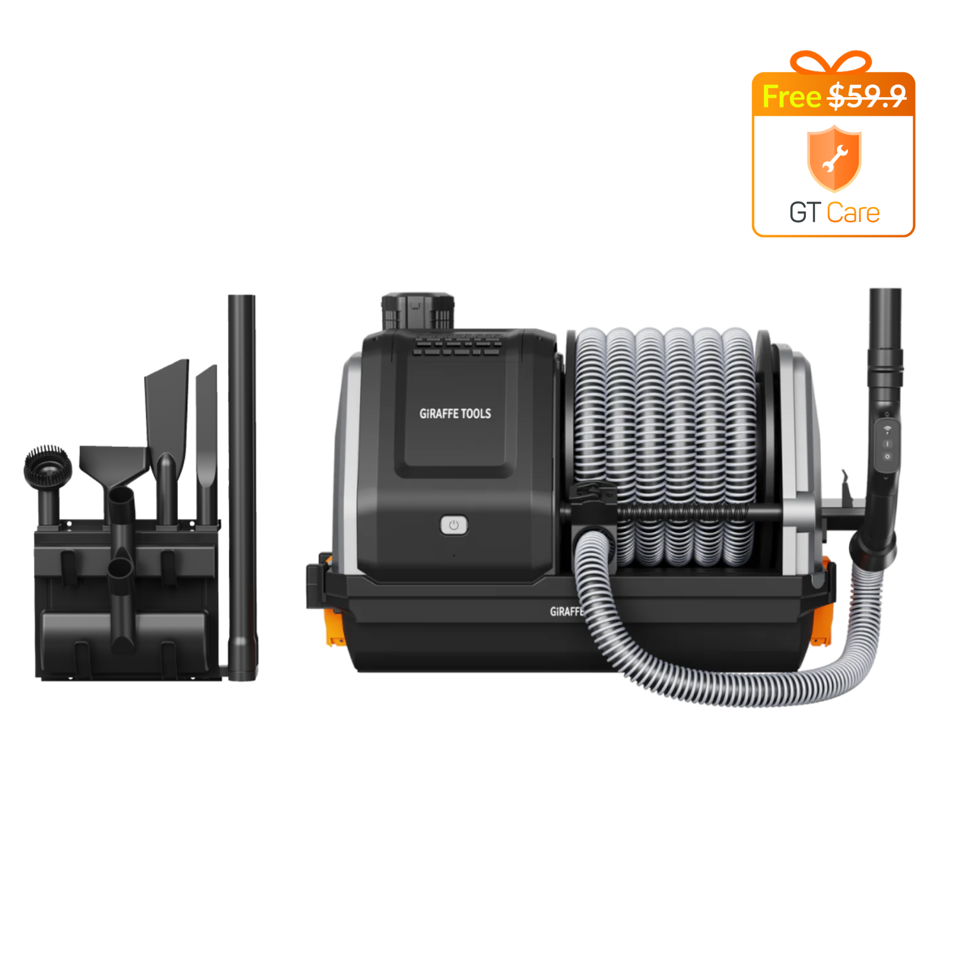 Grandstorm Retractable Vacuum Cleaner Features