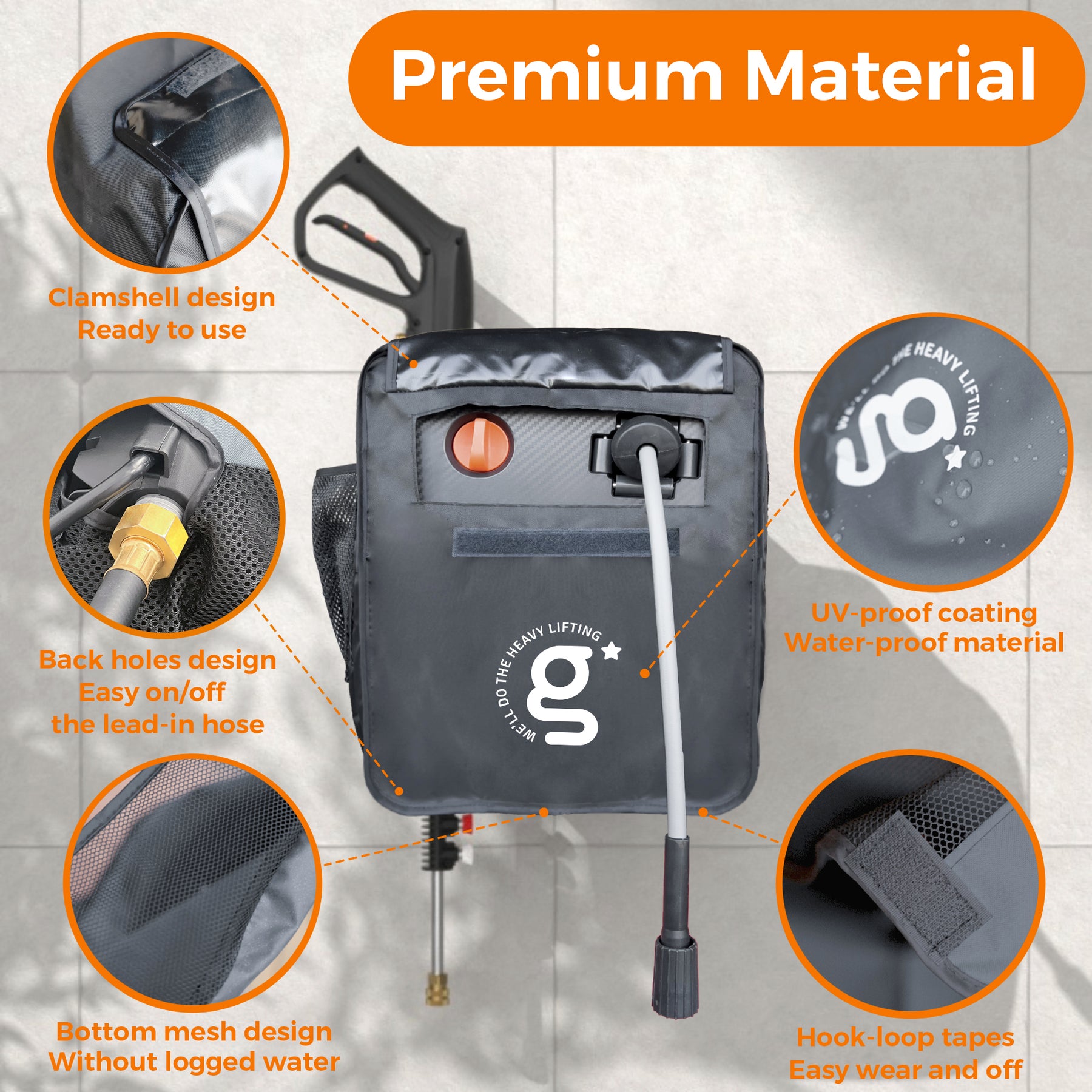 Grandfalls Retractable Pressure Washer G20 Cover