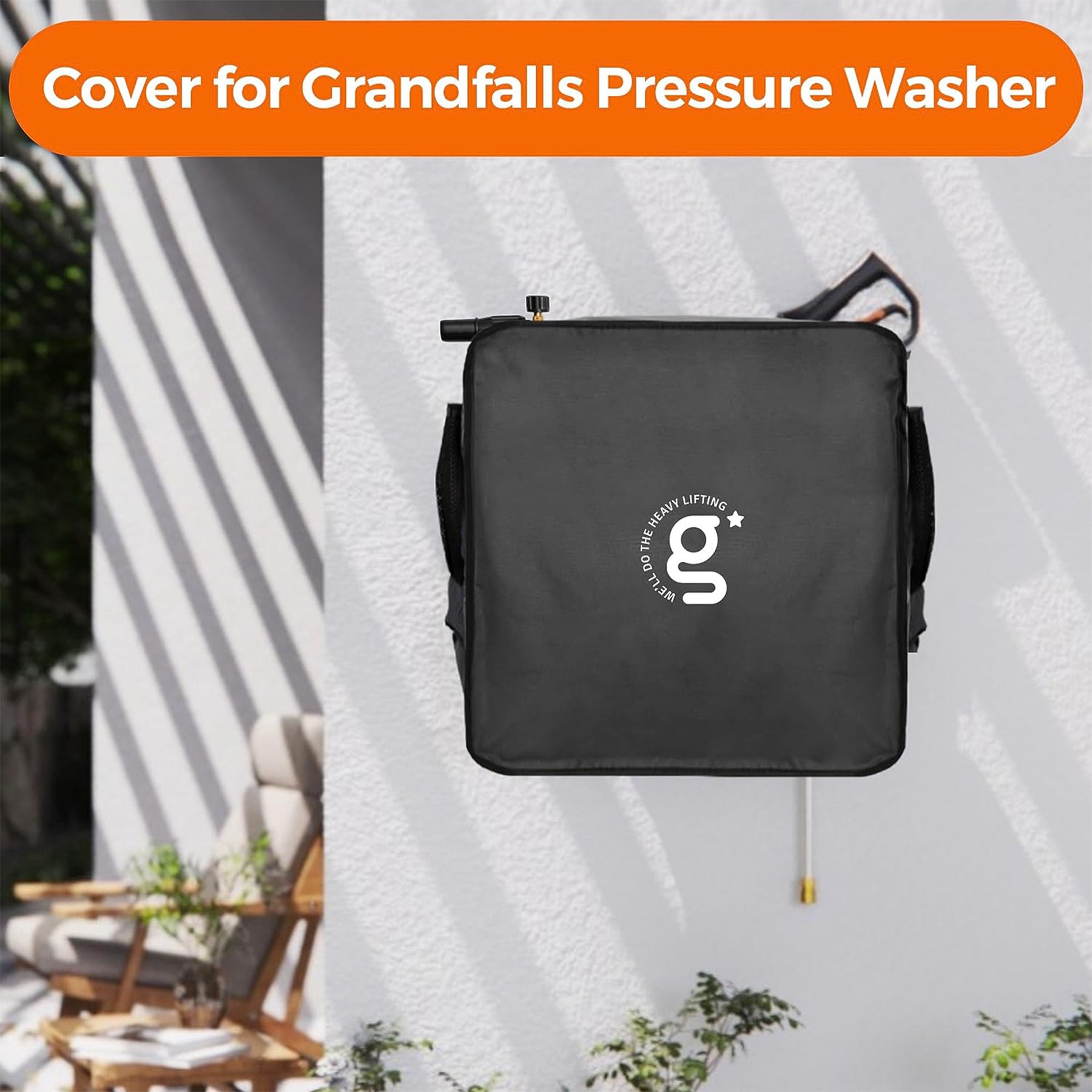 Grandfalls Retractable Pressure Washer Cover