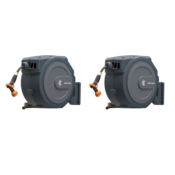 Retractable Garden Hose Reel-1/2in-78ft