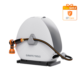 Ground-Mounted Retractable Hose Reel 82ft-130ft