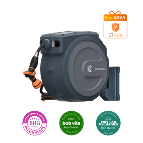 Retractable Garden Hose Reel-5/8in-90ft