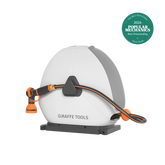 Ground-Mounted Retractable Hose Reel-5/8in-92ft