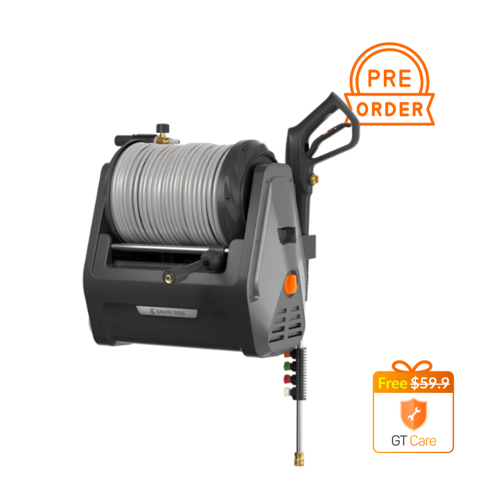 Grandfalls Retractable Pressure Washer Plus+