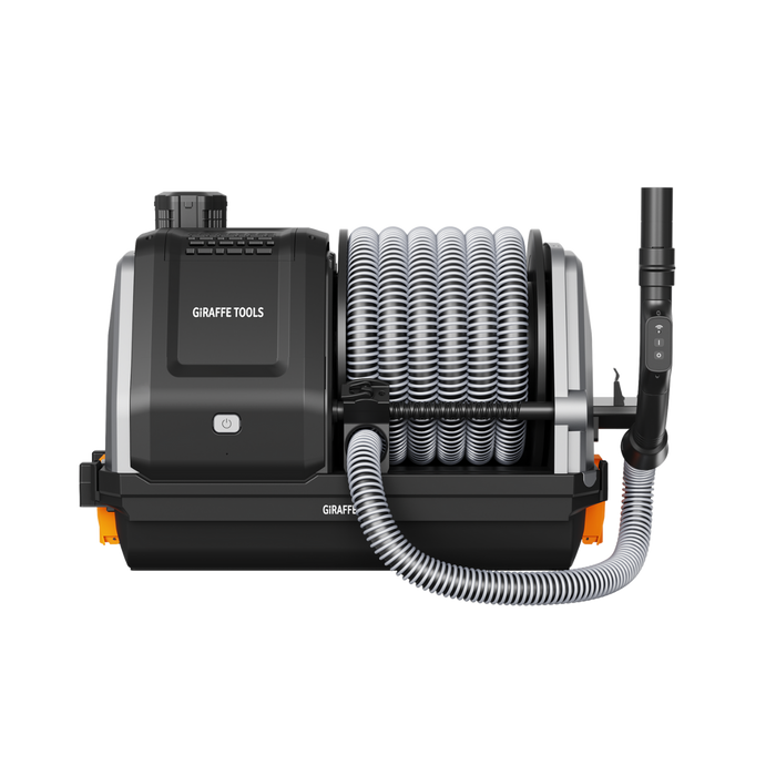 Giraffe Tools Wall-Mounted Vacuum Cleaner Features