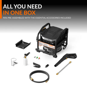 Giraffe Tools Crossfalls Retractable Pressure Washer Max Features