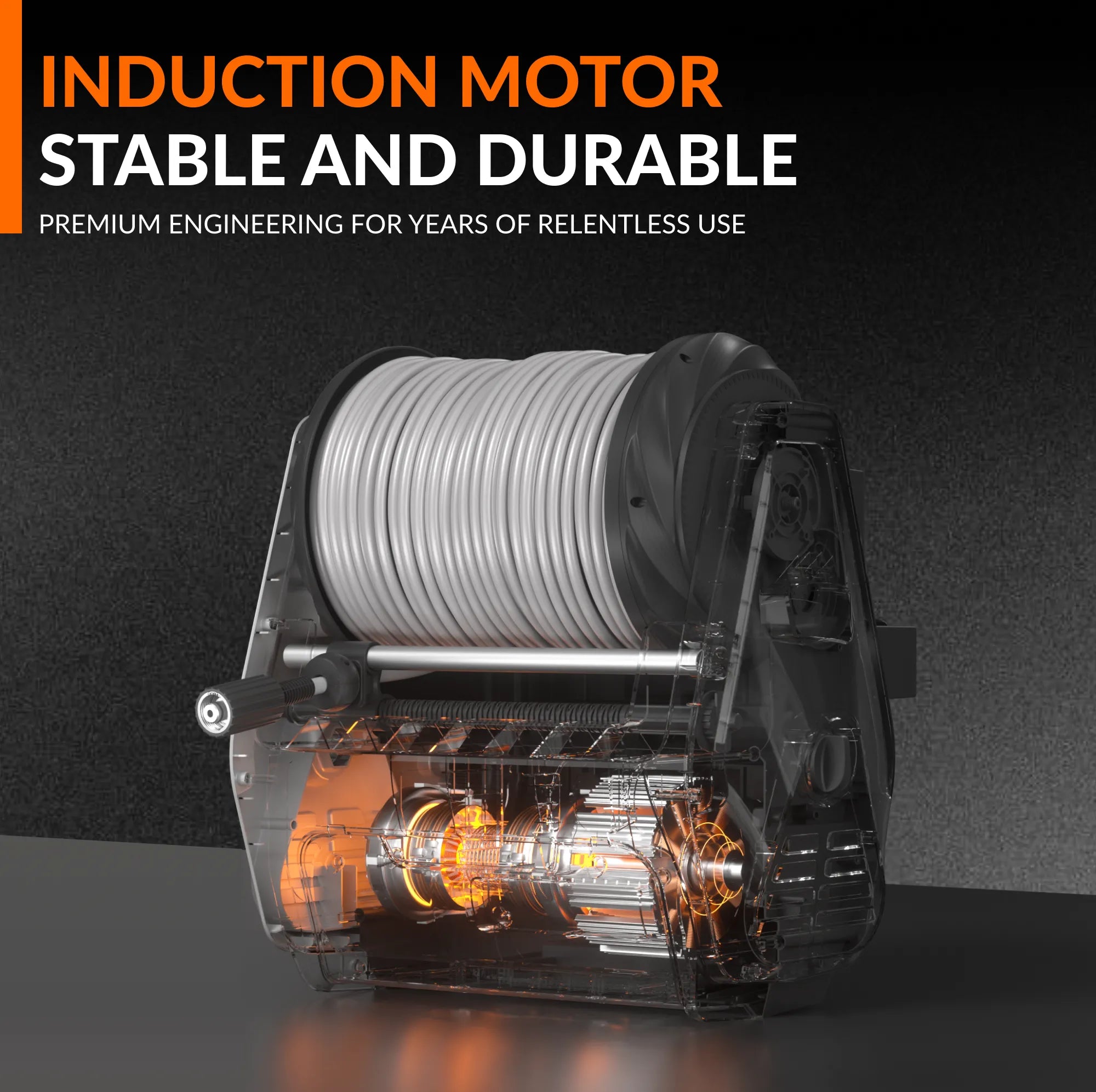 Giraffe Tools Pressure Washer Pro Induction Motor Features