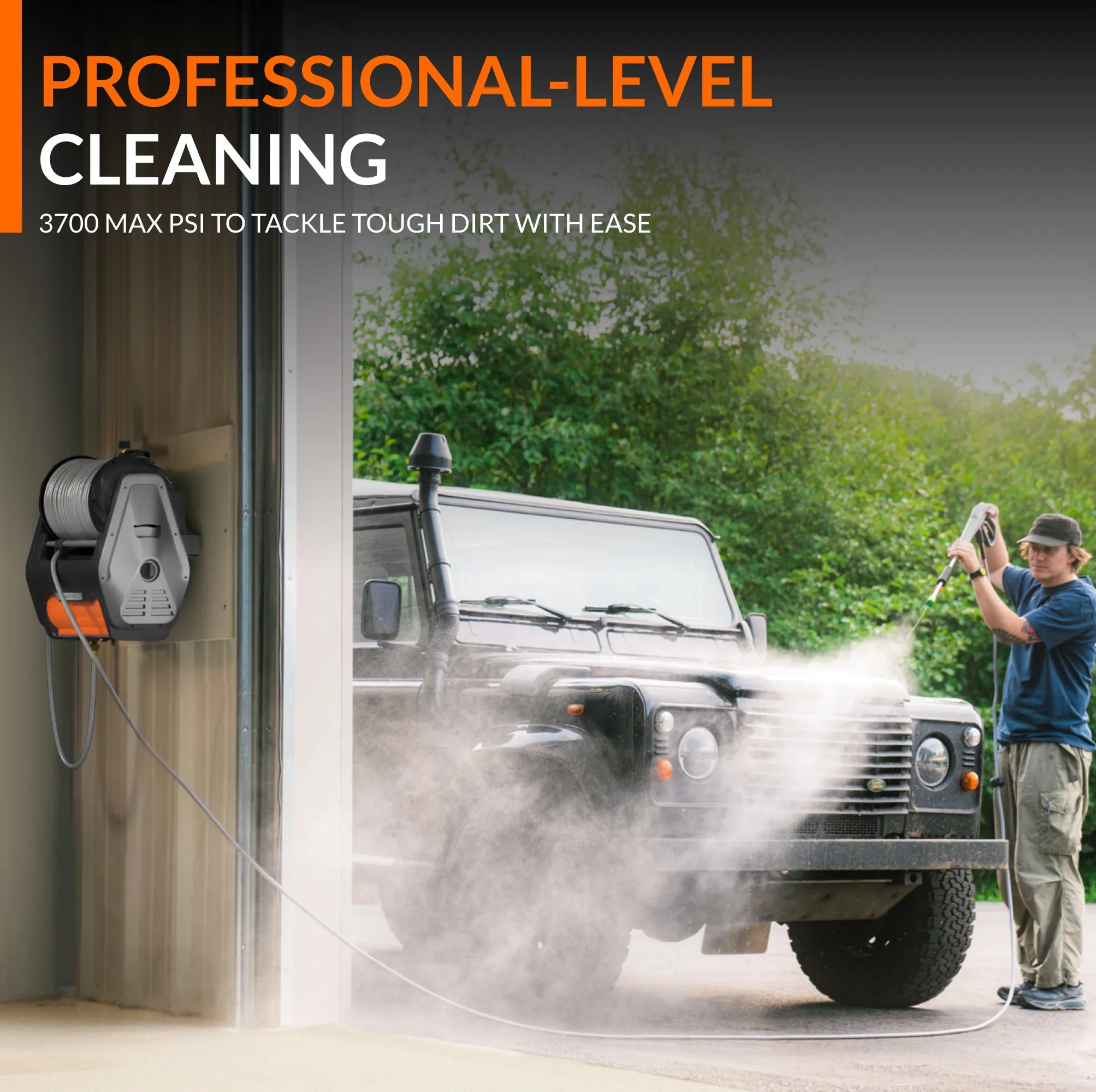 Giraffe Tools Pressure Washer Pro Professional-level Cleaning Features