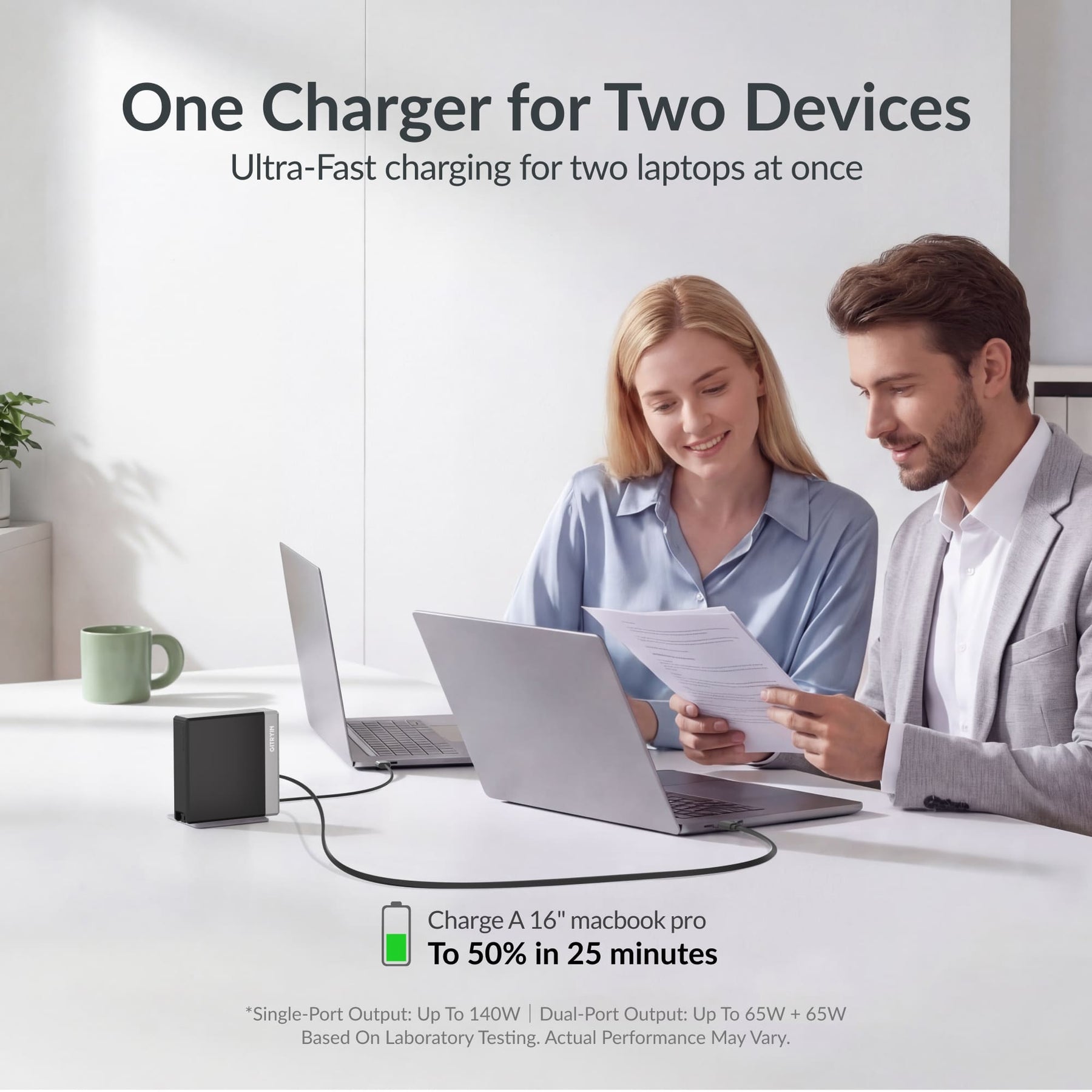 Gitryin Retractable 140W Fast Charger - USB-C Cable