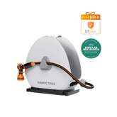 Ground-Mounted Retractable Hose Reel-5/8in-92ft