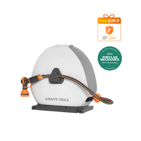 Ground-Mounted Retractable Hose Reel 82ft-130ft Features