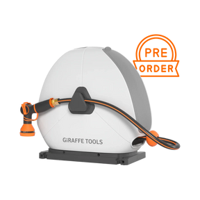 Giraffe Tools Ground-Mounted Retractable Hose Reel