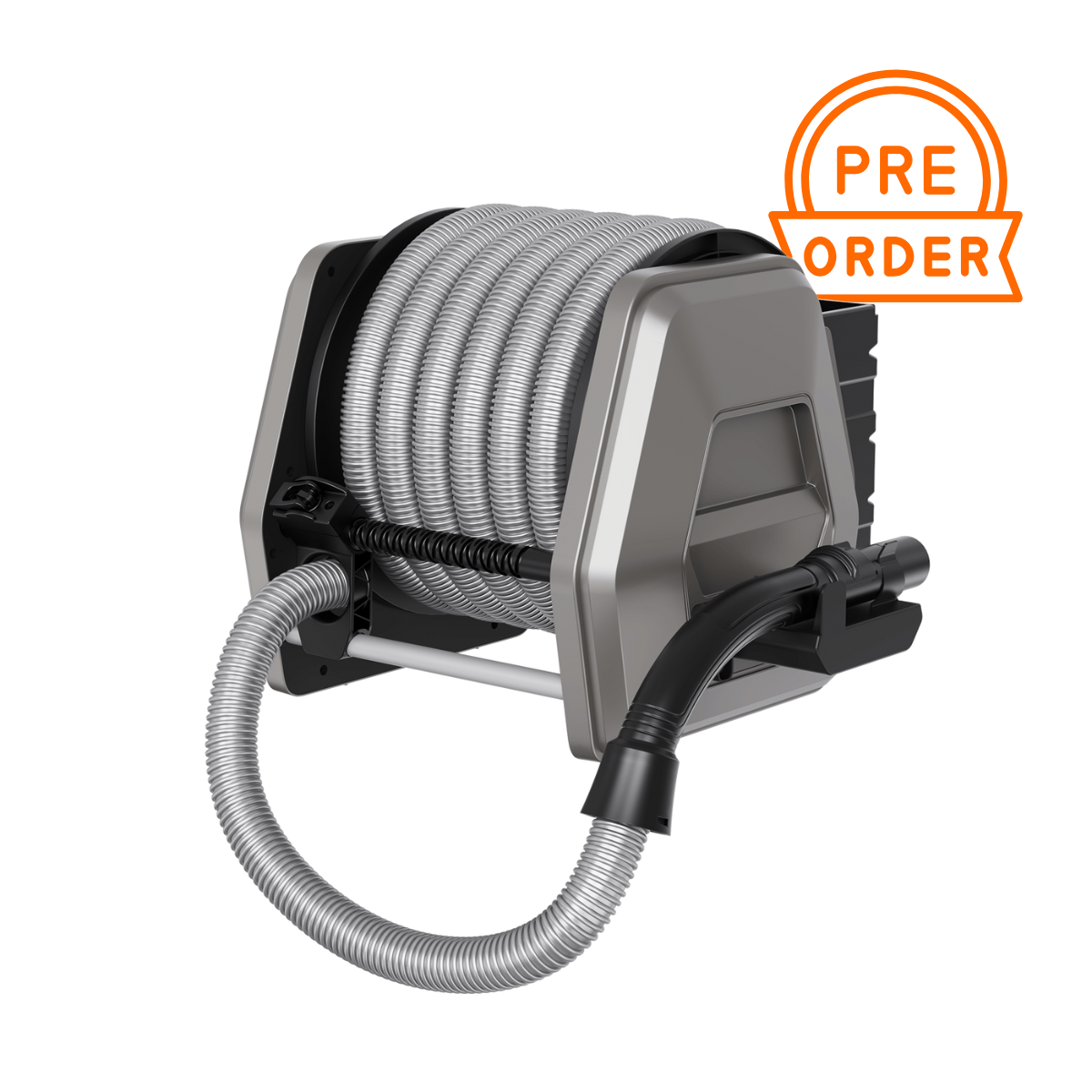Retractable Vacuum Extension Hose Reel-1-1/4in-30ft