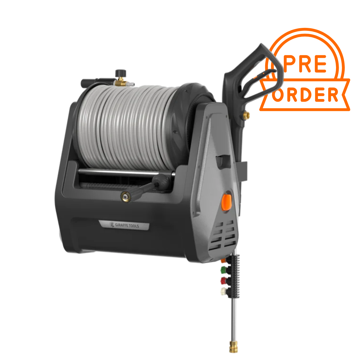 Grandfalls Retractable Pressure Washer Plus+