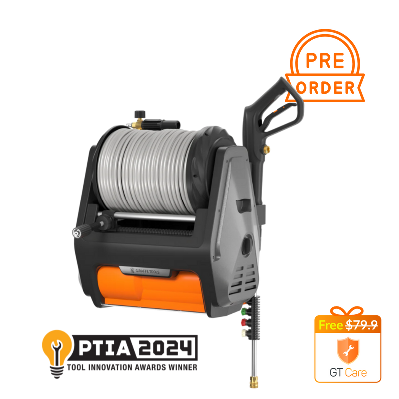 Grandfalls Retractable Pressure Washer PRO Features