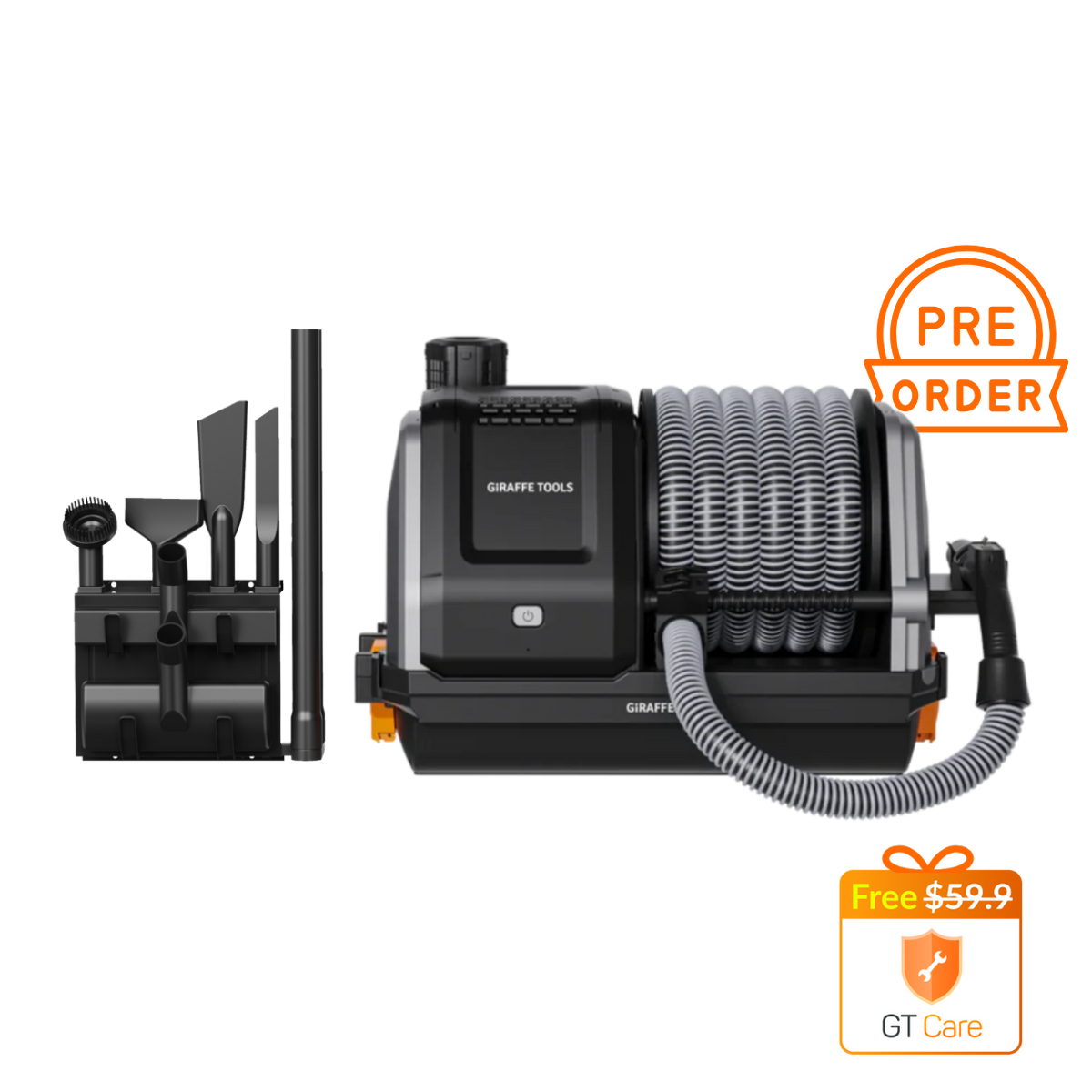 Grandstorm Retractable Vacuum Cleaner Features