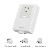 Gitryin Retractable Travel Adapter 5-in-1 Charger