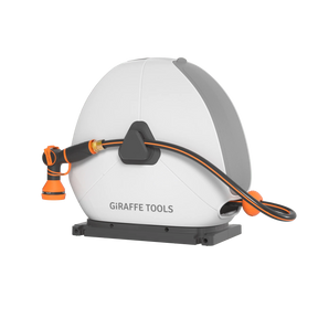 Giraffe Tools Ground-Mounted Retractable Hose Reel