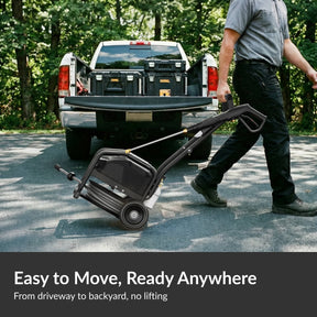 Giraffe Tools Crossfalls Retractable Pressure Washer Max Features – easy-to-move setup for flexible cleaning anywhere