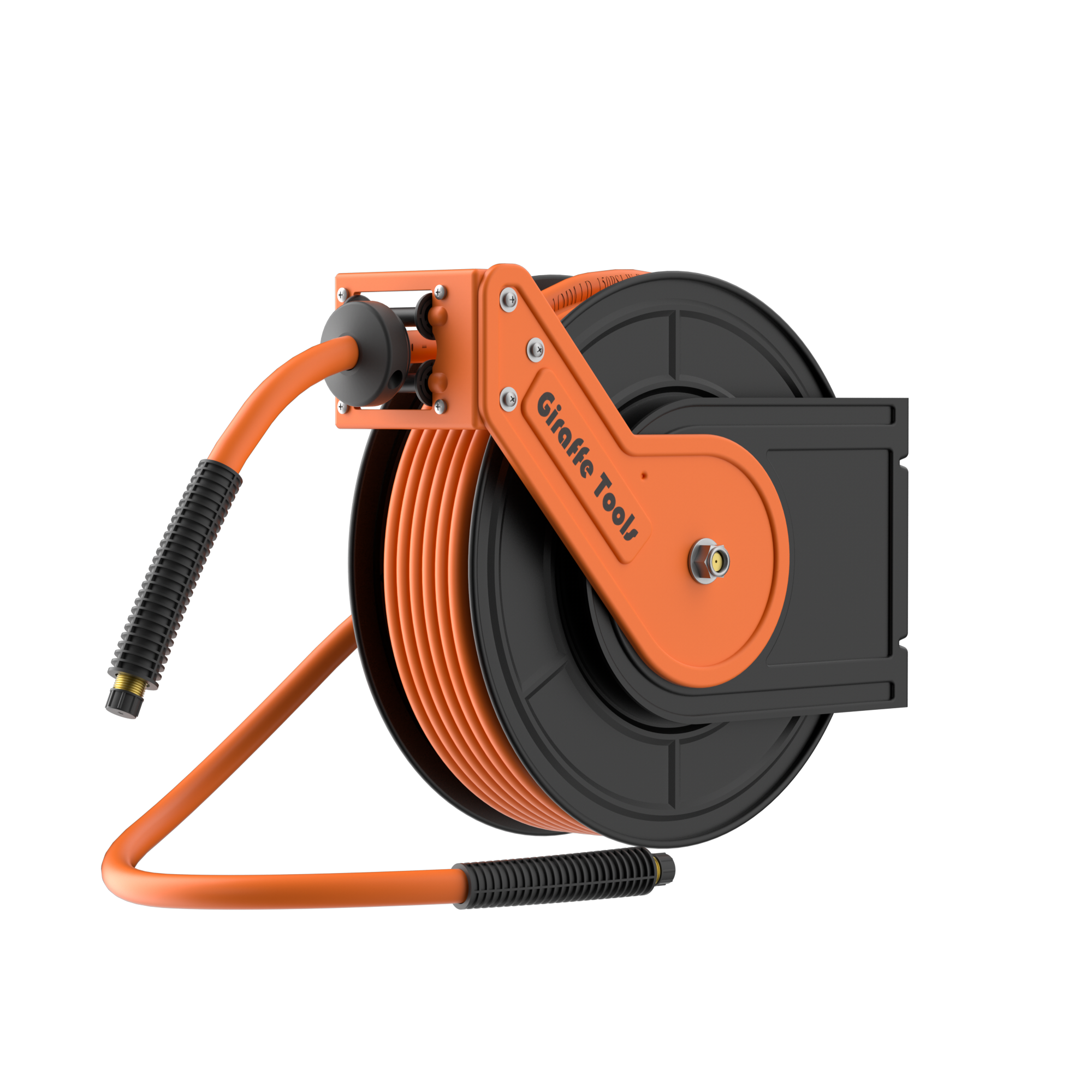 Retractable Air Hose Reel-Alloy Steel Reel-3/8in-50ft