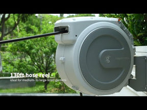 Giraffe Tools Retractable Garden Hose Reel