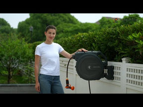 Giraffe Tools Retractable Garden Hose Reel