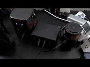 Gitryin Desktop Charging Station 12-in-1 (65W Combo) Videos introducing the black charging station and 65w combo
